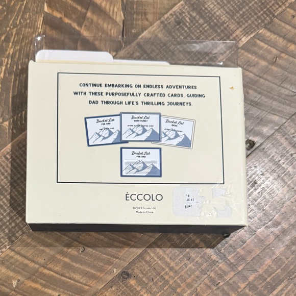 Dad's Bucket List Cards 60 Cards & Prompts Guided Card Set Factory New - Picture 2 of 4